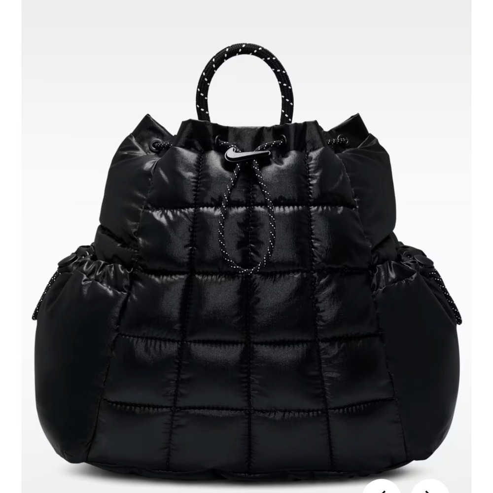 Nike Sportswear Puffle Backpack 9L Women's Casual Lifestyle Bag Black